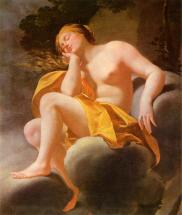 Венера, спящая на облаке