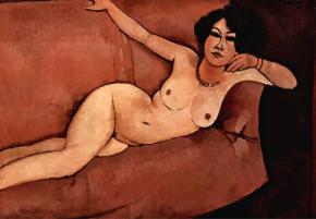 Обнаженная на софе (Альмаиза)